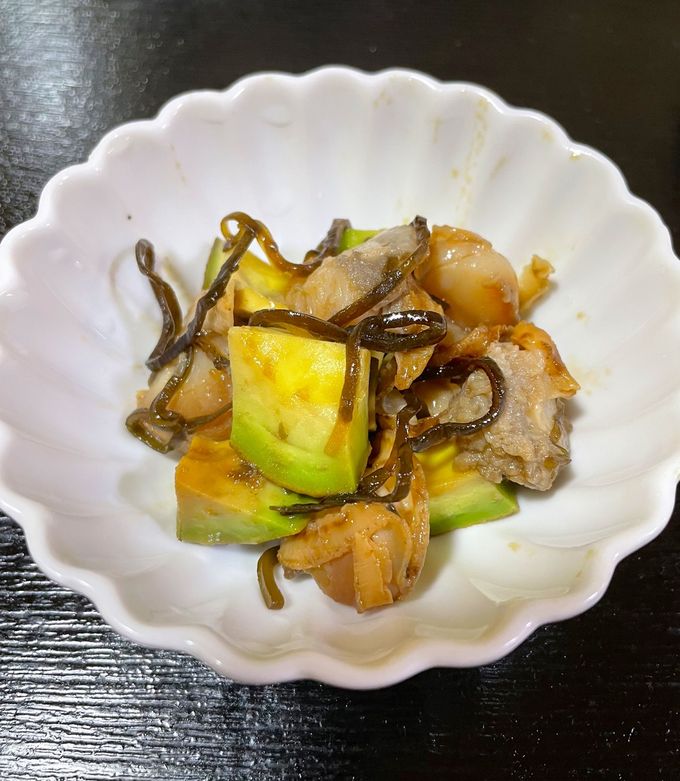 ホタテとアボカドの塩昆布和え-レシピのメイン写真