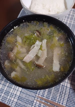 セロリの塩麹スープ-レシピのメイン写真