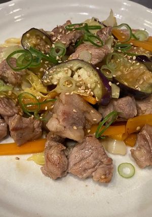 豚肉と野菜のオイスター炒め-レシピのメイン写真
