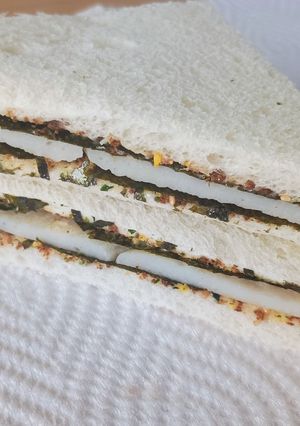 天ぷらサンドイッチ-レシピのメイン写真