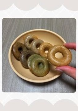 カラフル♪おから焼きドーナツ-レシピのメイン写真