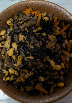 ささっと大豆たっぷりヒジキ煮-レシピのメイン写真