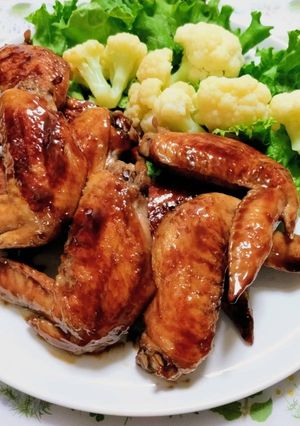 簡単今夜の夕飯！スペアリブ風手羽先肉料理-レシピのメイン写真
