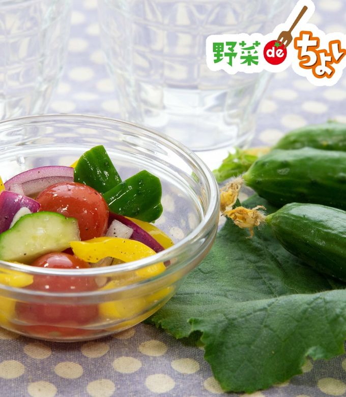 ＜ちょいしおレシピ＞野菜のピクルス-レシピのメイン写真