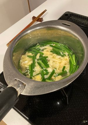 【簡単5分】ニラ玉スープ-レシピのメイン写真