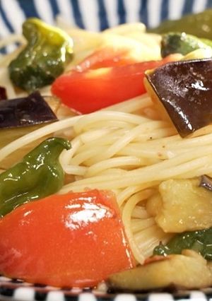 田中とうがらしのペペロンチーノ【食遺産】-レシピのメイン写真