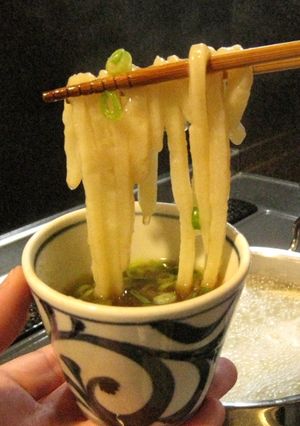 モルトウイスキーで作るうどんの麺-レシピのメイン写真