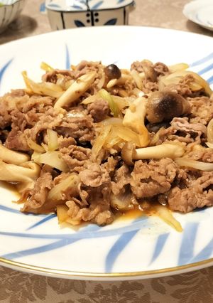 ご飯が進む！ワンパンすき焼き風炒め煮-レシピのメイン写真