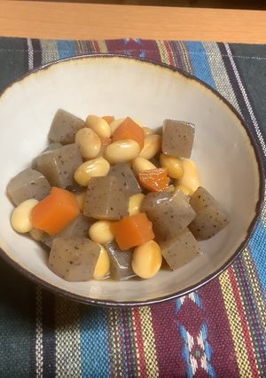 大豆の煮物-レシピのメイン写真