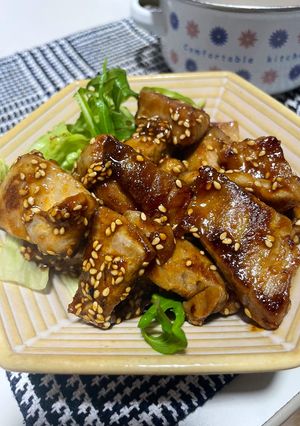 マグロステーキ-レシピのメイン写真