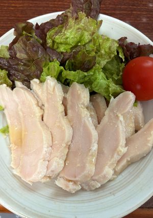 塩麹鶏ハムwithハニーマスタードソース-レシピのメイン写真