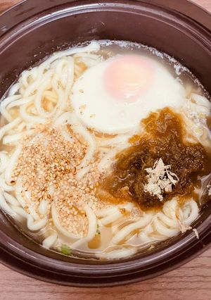 レンジで簡単☆レンジ鍋でつくる簡単うどん-レシピのメイン写真