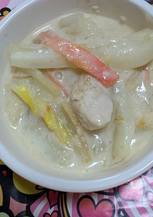 牛乳と米粉で出来ちゃうヘルシークリー厶シ-レシピのメイン写真