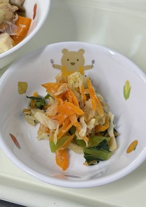 こまツナ和え（こども園・保育園給食）-レシピのメイン写真