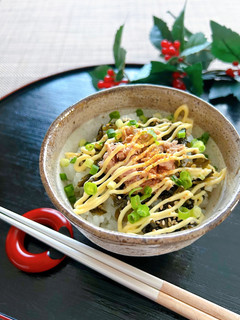 簡単・節約!高菜とツナマヨネーズ丼-レシピのメイン写真