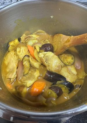 米粉とオリーブオイルでスパイスカレー-レシピのメイン写真