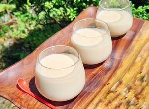 喫茶店のカラメルなし豆乳プリン♪おやつ-レシピのメイン写真