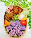 お花海苔巻き弁当☆ゆかり酢ご飯の作り方