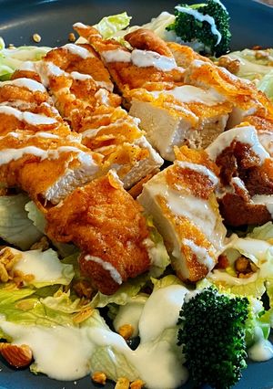 サウザンチキンクリスプサラダ-レシピのメイン写真