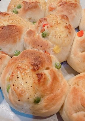 野菜マヨちぎりパン♡-レシピのメイン写真