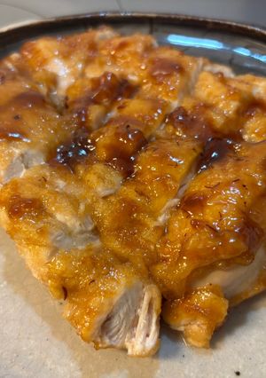 鶏むね肉のピリ辛照り焼き-レシピのメイン写真