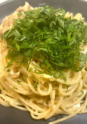 納豆がよく絡む!納豆パスタ-レシピのメイン写真