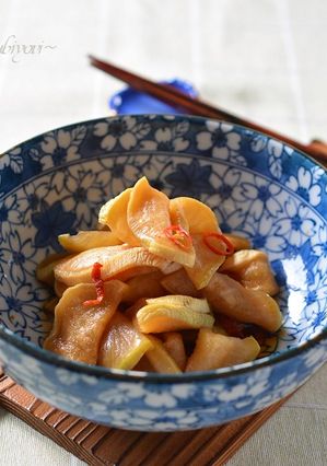 創味のつゆで干し大根の一夜漬け♪-レシピのメイン写真