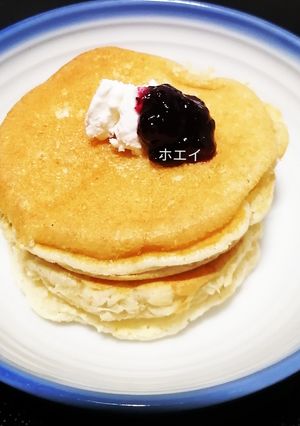 ホエイでモッチもちな、ホットケーキ-レシピのメイン写真