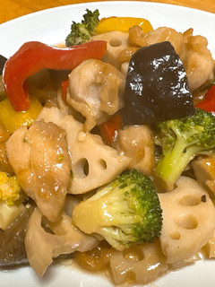 鶏肉と彩り野菜の塩麹炒め-レシピのメイン写真
