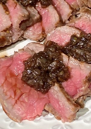 ローストビーフ　バルサミコソース-レシピのメイン写真
