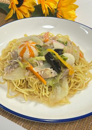 絶品！五目あんかけ焼きそば-レシピのメイン写真