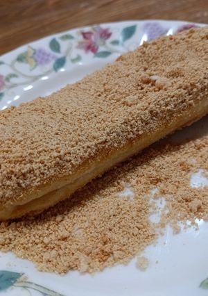 揚げない♡きなこ揚げパン　黄金パン-レシピのメイン写真