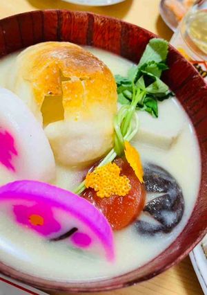 白味噌の雑煮-レシピのメイン写真