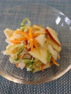 白菜とりんごのサラダ-レシピのメイン写真