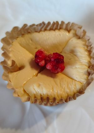 水切りヨーグルト高たんぱくチーズケーキ-レシピのメイン写真