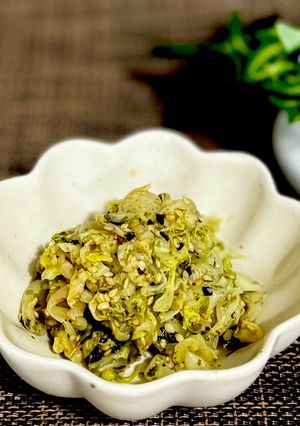 レンジで簡単☆キャベツの磯和え-レシピのメイン写真