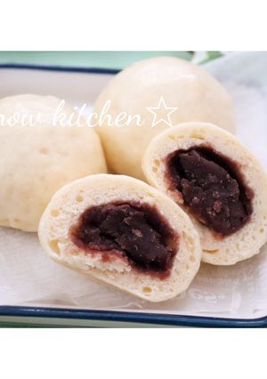 ふわふわもっちり♪こしあん饅頭-レシピのメイン写真