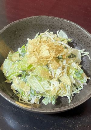 のりしお味でポテトチップスサラダ-レシピのメイン写真