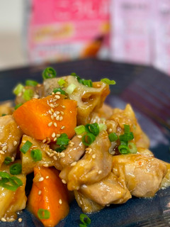 レンジで簡単!鶏肉と根菜のさっぱり煮-レシピのメイン写真