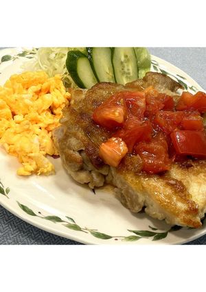 フレッシュトマトソースのチキンステーキ★-レシピのメイン写真