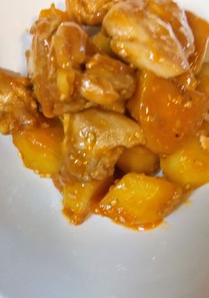 鶏もも肉とじゃがいものコチュジャン炒め-レシピのメイン写真
