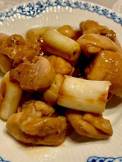鳥もも肉と深谷ネギの焼鳥炒め-レシピのメイン写真