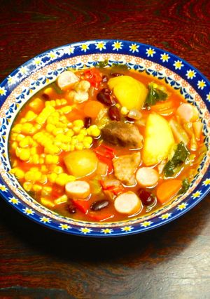 夏野菜のトマトシチュー・ワン鍋簡単!-レシピのメイン写真
