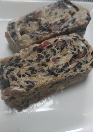 ひじきの煮物の玉子焼き-レシピのメイン写真