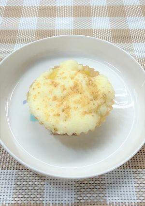 【離乳食後期～】さつまいもと米粉の蒸しパン-レシピのメイン写真