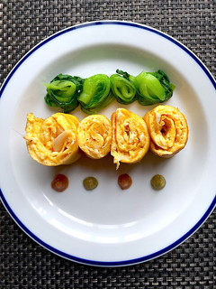 白エビたまご焼き 梅肉&柚子胡椒-レシピのメイン写真