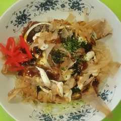 รูปของ お好み焼き風厚揚げ