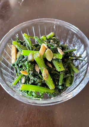 春菊とミックスシードで胡麻あえ-レシピのメイン写真