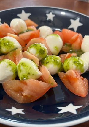 我が家の定番☆モッツァレラ＆トマトサラダ-レシピのメイン写真