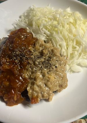 ムサカ風ハンバーグ-レシピのメイン写真